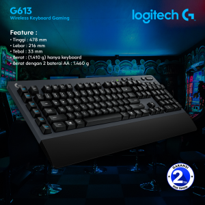 logitech-g613-wireless-keyboard-gaming